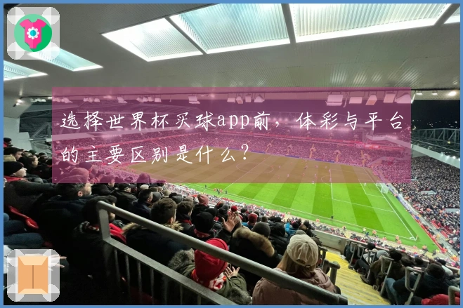选择世界杯买球app前，体彩与平台的主要区别是什么？